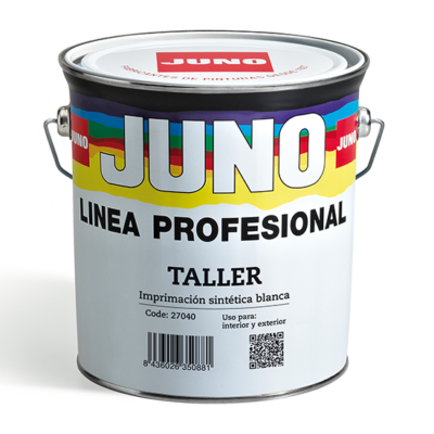 Imprimación paredes interiores - Taller